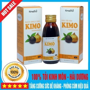 Siro tỏi đen kimo - 125 ml