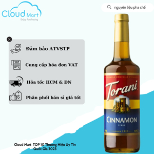 Siro Torani Cinnamon (Quế) 750ml