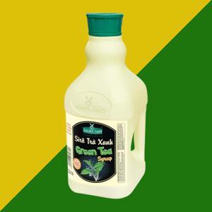 Siro trà xanh Golden Farm - 2L