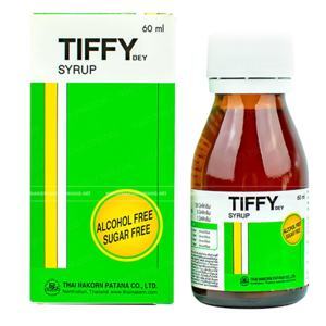 Siro trị cảm cúm Tiffy Thái Lan 60ml