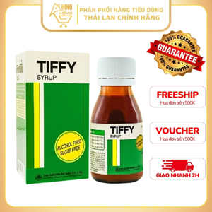 Siro trị cảm cúm Tiffy Thái Lan 60ml