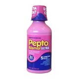 Siro trị đau bao tử và tiêu chảy Pepto Bismol 473ml