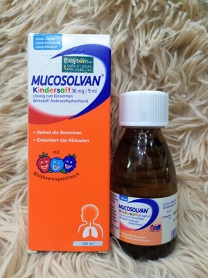 Siro trị ho đờm cho trẻ em Mucosolvan