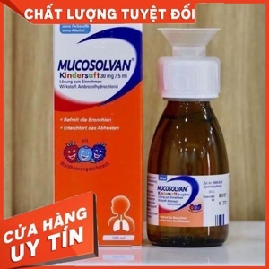 Siro trị ho đờm cho trẻ em Mucosolvan