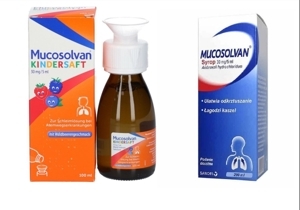 Siro trị ho đờm cho trẻ em Mucosolvan