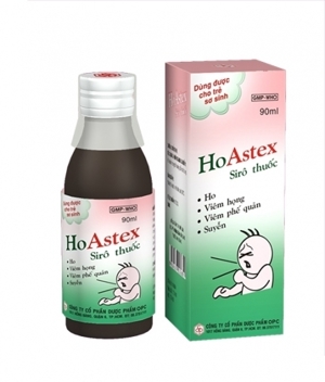 Siro trị ho và viêm phế quản Ho astex 90ml