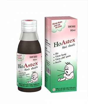 Siro trị ho và viêm phế quản Ho astex 90ml