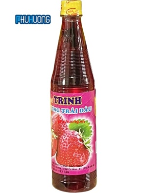 Sirô trinh hương dâu 600ml