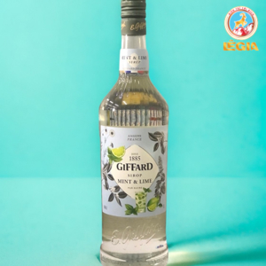 Sirô vị Chanh bạc hà hiệu Giffard Mojito – chai 1L