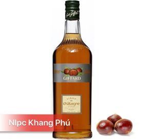 Sirô vị Hạt dẻ Giffard Chestnut – chai 1L