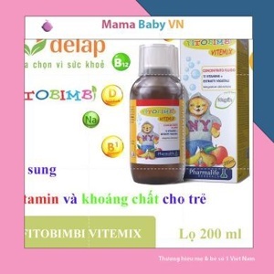 Siro Vitemix bimbi- bổ sung vitamin và canxi cho trẻ