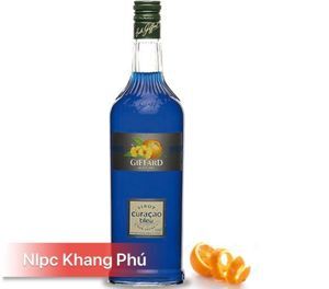 Sirô Vỏ cam xanh Giffard Blue Curacao