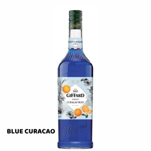 Sirô Vỏ cam xanh Giffard Blue Curacao