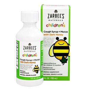 Siro Zarbees Cough Syrup + Mucus - tiêu đờm 118ml