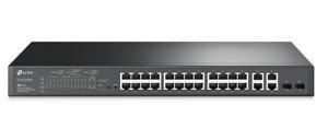 Smart Switch TP-Link  T1500-28PCT (TL-SL2428P) - PoE+ 24 Cổng 10/100Mbps + 4 Cổng Gigabit