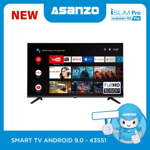 Smart Tivi Asanzo iSlim 43 inch 43S51