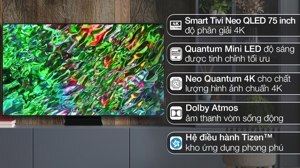 Smart Tivi Neo QLED Samsung 75 inch 4K QA75QN90B (75QN90B)