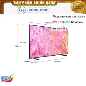 Smart Tivi QLED Samsung 4K 43 inch QA43Q63C (43Q63C)