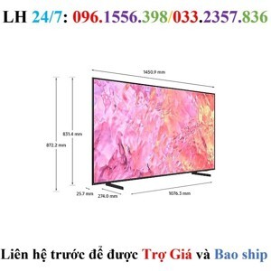 Smart Tivi QLED Samsung 4K 43 inch QA43Q63C (43Q63C)