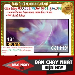 Smart Tivi QLED Samsung 43 inch 4K QA-43Q60A (43Q60AA)