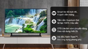 Smart Tivi QLED Samsung 43 inch 4K QA43Q60B (43Q60BA)