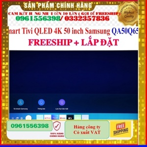 Smart Tivi QLED Samsung 50 inch 4K QA50Q65A