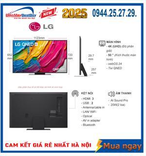 Smart Tivi QNED LG 4K 50 inch 50QNED81ASA