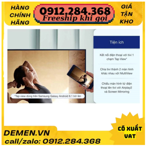 Smart Tivi Samsung 60 inch 4K UA60AU8100