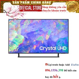 Smart Tivi Samsung 4K Crystal UHD 55 inch UA55CU8500