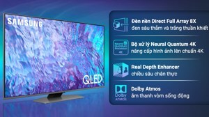 Smart Tivi Samsung QLED 4K 50 inch QA50Q80C