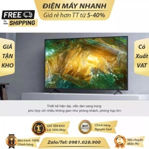 Smart Tivi Sony 75 inch 4K KD-75X8000H