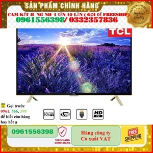 Smart Tivi TCL 4K 40 inch 40P18-UF