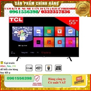 Smart Tivi TCL 55 inch FullHD L55S62