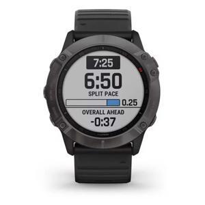 Smart Watch Garmin Fenix 6X Sapphire - Dây Silicon