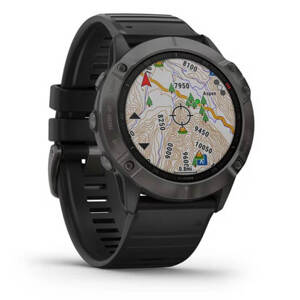 Smart Watch Garmin Fenix 6X Sapphire - Dây Silicon