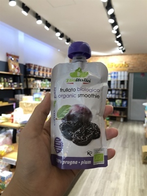 Smoothie mận hữu cơ Bioitalia 120g