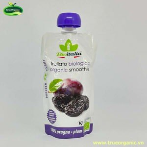 Smoothie mận hữu cơ Bioitalia 120g