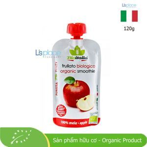 Smoothie táo hữu cơ Bioitalia 120g