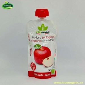 Smoothie táo hữu cơ Bioitalia 120g