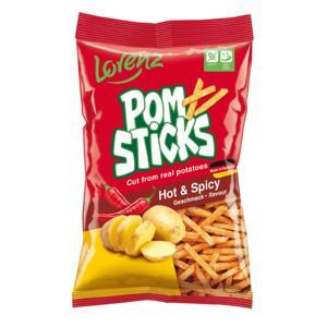 Snack khoai tây Lorenz Pomsticks vị ớt cay 100g