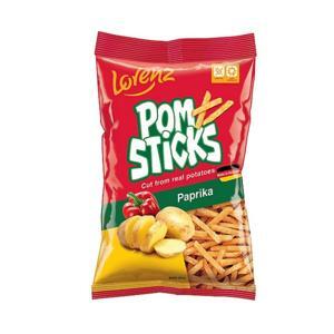 Snack khoai tây Lorenz Pomsticks vị ớt cay 100g