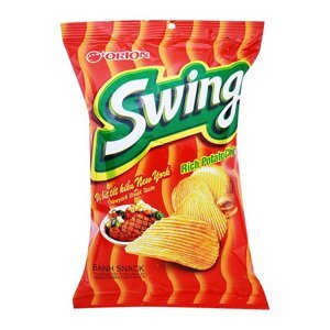 Snack khoai tây vị bít tết kiểu New York Swing gói 48g