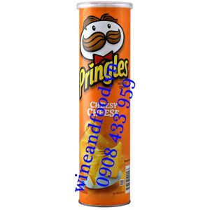 Snack khoai tây vị phô mai Pringles lon 147g