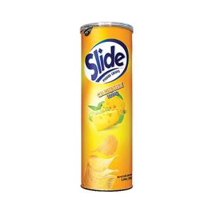 Snack khoai tây vị phô mai Slide lon 100g