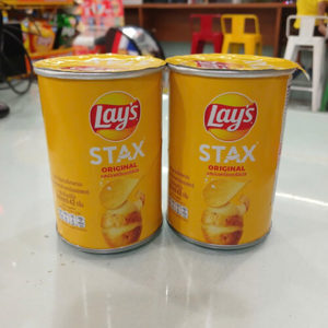 Snack khoai tây vị tự nhiên Lay’s Stax lon 110g