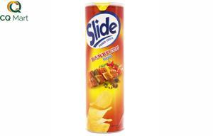 Snack khoai tây vị tự nhiên Slide lon 100g