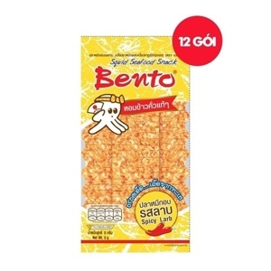 Snack mực tẩm gia vị cay Bento gói 24g