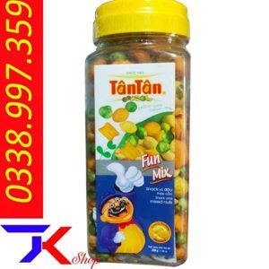 Snack và đậu thập cẩm Fun Mix Tân Tân hũ 200g