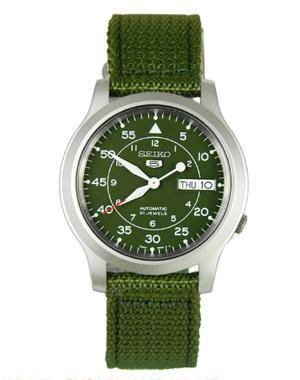 Đồng hồ nam dây vải Seiko SNK805K2