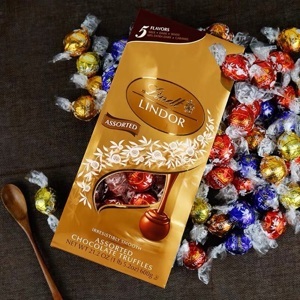 Sô cô La Lindor hỗn hợp hiệu Lindt 200g